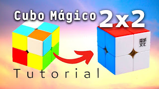 Como montar o CUBO MÁGICO 2X2 de uma maneira bem SIMPLES