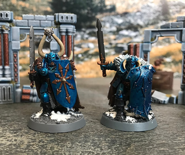 Age of Sigmar Chaos Warrior Comparison Old and New
