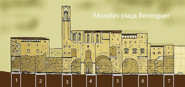 Les ser torres de la plaça Berenguer