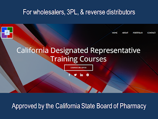 California Designated Representative Training Courses - Approved by the California State Board of Pharmacy