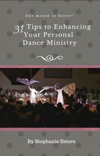 Praise dancers on book cover ~ https://tinyurl.com/31DanceMinistryTips