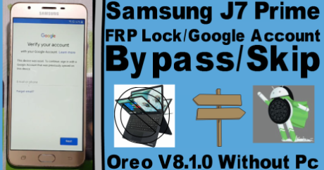 Samsung J7 Prime FRP Lock/Google Account Bypass/Skip On ...