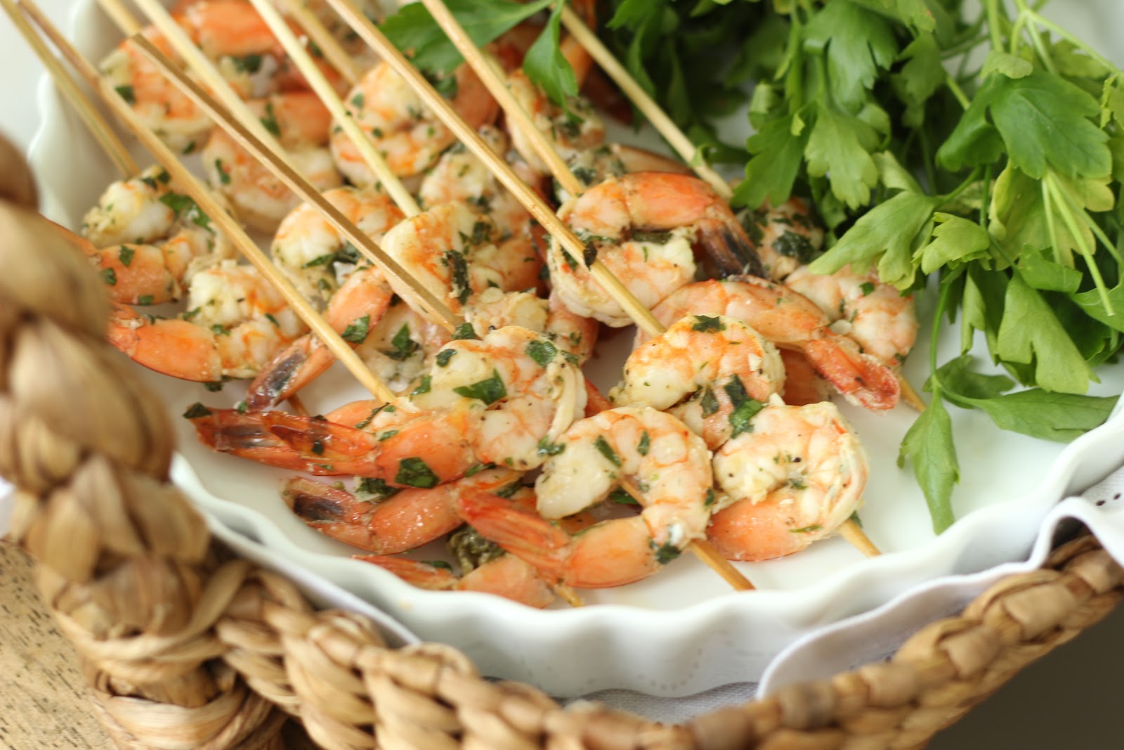 Jenny Steffens Hobick: Lemon Basil Grilled Shrimp Skewers ...