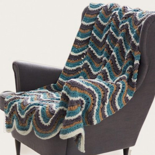 Ripple Blanket - Free Pattern 