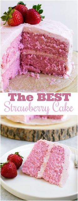 Strawberry Cake From Scratch Recipes