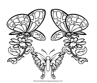 Butterfly Coloring Pages Free Printable