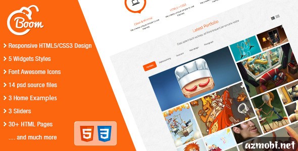 Boom - Responsive HTML5 Template