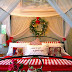 Design bedroom Christmas shades