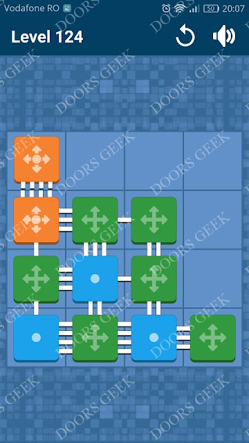 Connect Me - Logic Puzzle Level 124 Solution, Cheats, Walkthrough for android, iphone, ipad and ipod