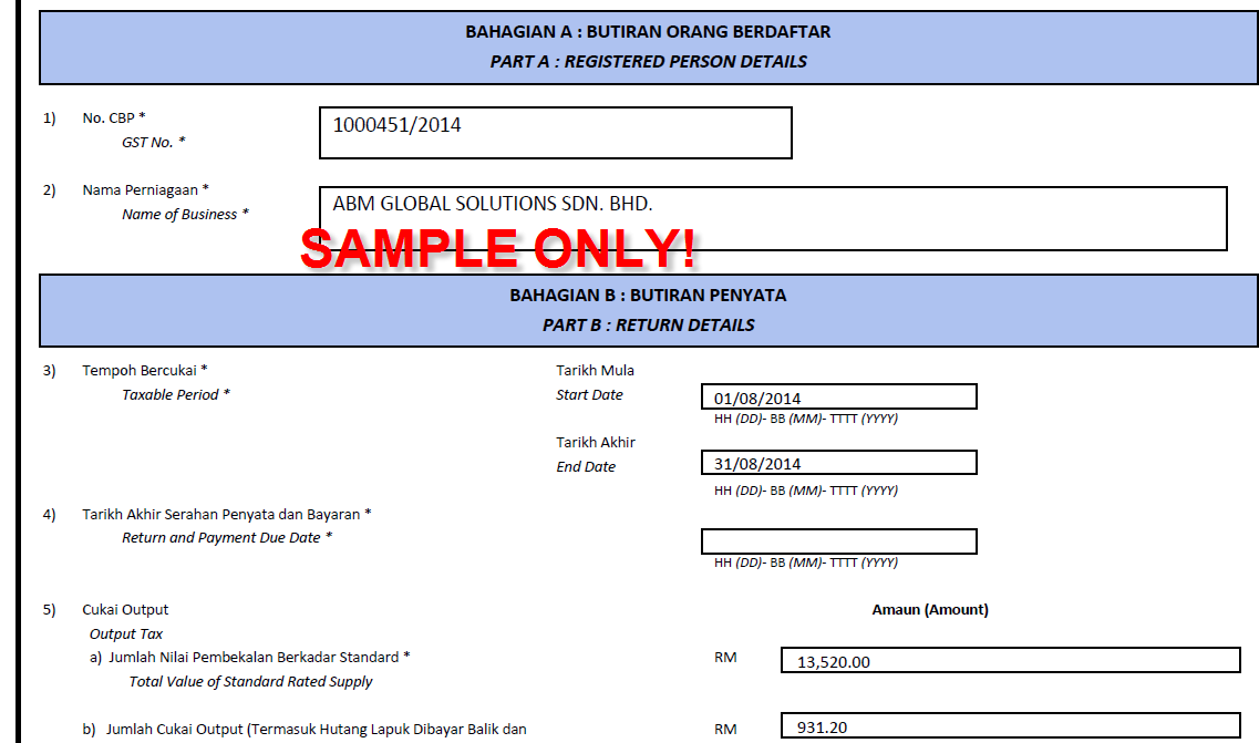 GST Malaysia - Go Live 1 April 2015: Malaysia GST - SAP 