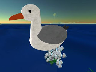 second life animals - seagull