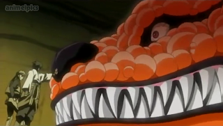 Sasuke encounters with Kyubi