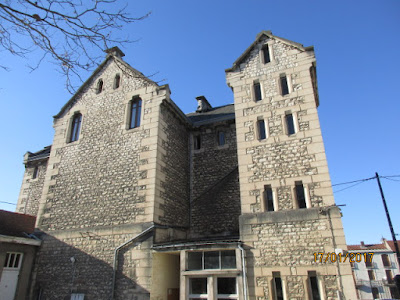 Façade orientale du bâtiment