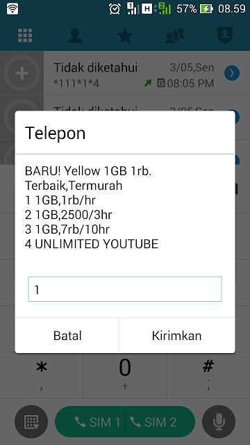 paket internet indosat 1000 1gb