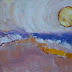 Waters Divided (Exodus 14) Acrylic Seascape by Arizona Artist Amy Whitehouse