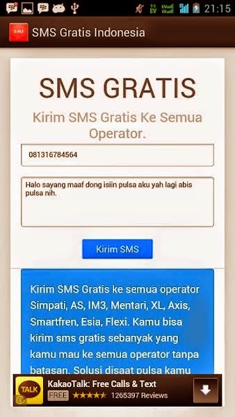 SMS gratis di Android 