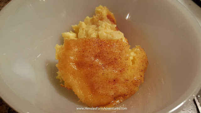 Quick Egg Custard  www.HensleeFarmAdventures.com