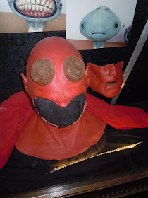 Hellboy prosthetics