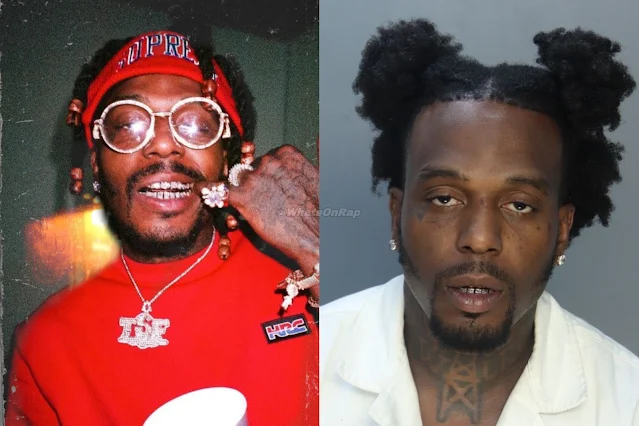 Sauce Walka was arrested in Miami. He allegedly had 66 grams of marijuana in his backpack inside plastic bags. He also had a bench warrant for no driver license. He was released on $5,000 bail