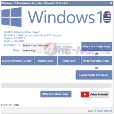 Windows 10 Permanent Activator Ultimate 2.0 Terbaru
