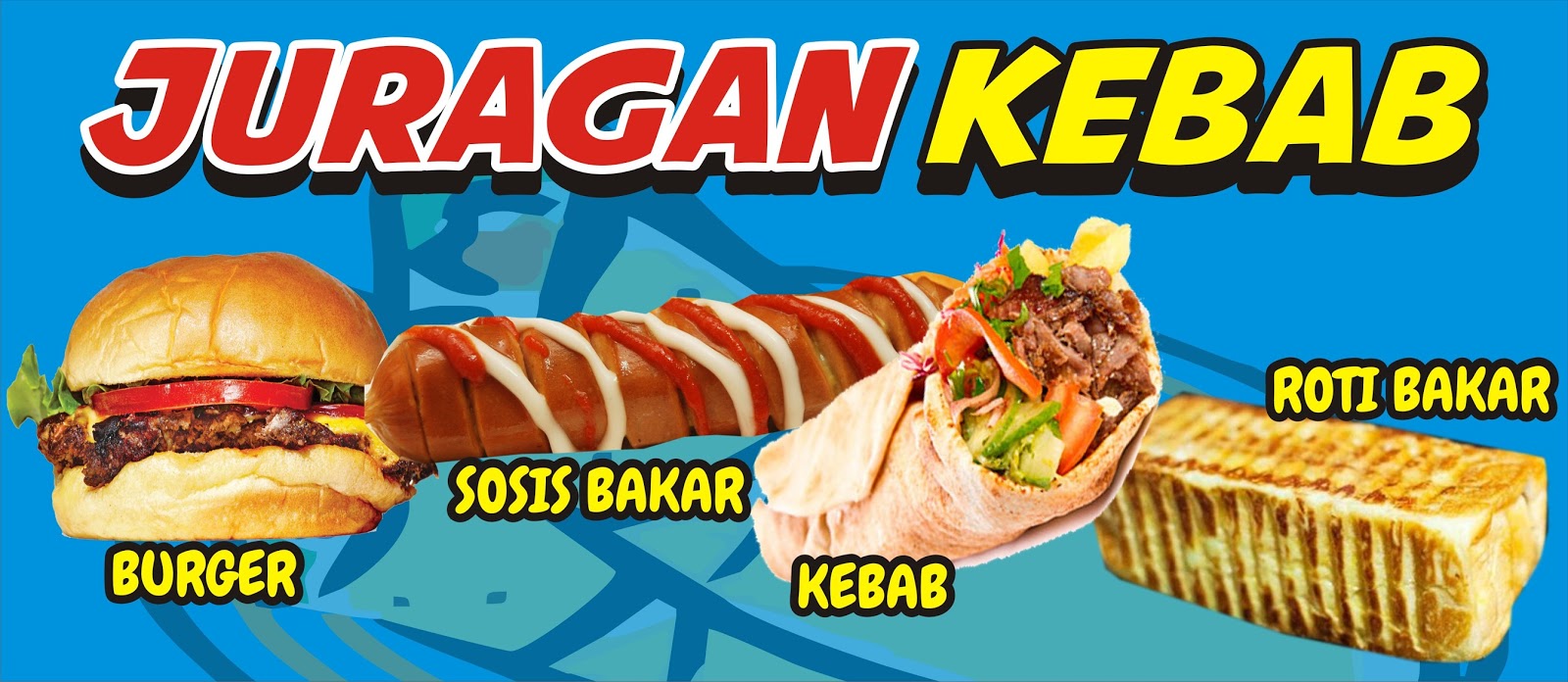  Download  Contoh Desain  Spanduk  Kebab Keren banget Format 