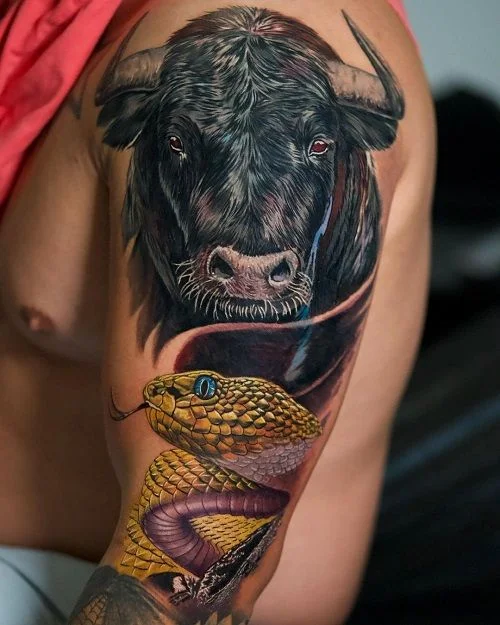 Bison Tattoo Ideas