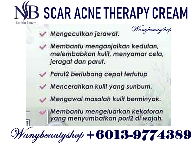 CIK WANIE BEAUTY SHOP: NB SCAR ACNE CREAM