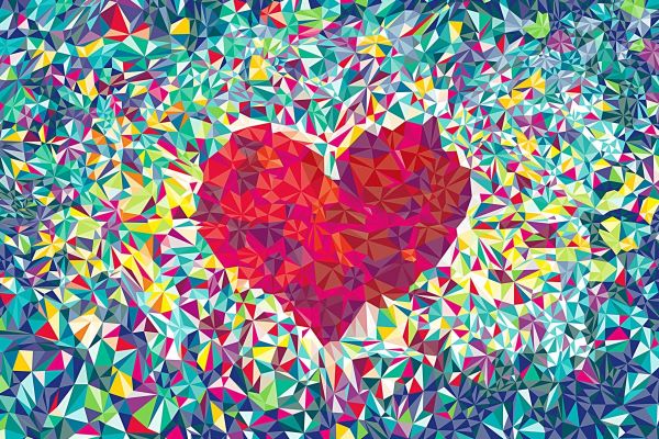 Love Heart Shape Wallpapers