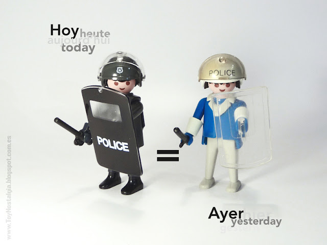 Playmobil "Then and Now" - Policía Antidisturbios SWAT Police (City Action)