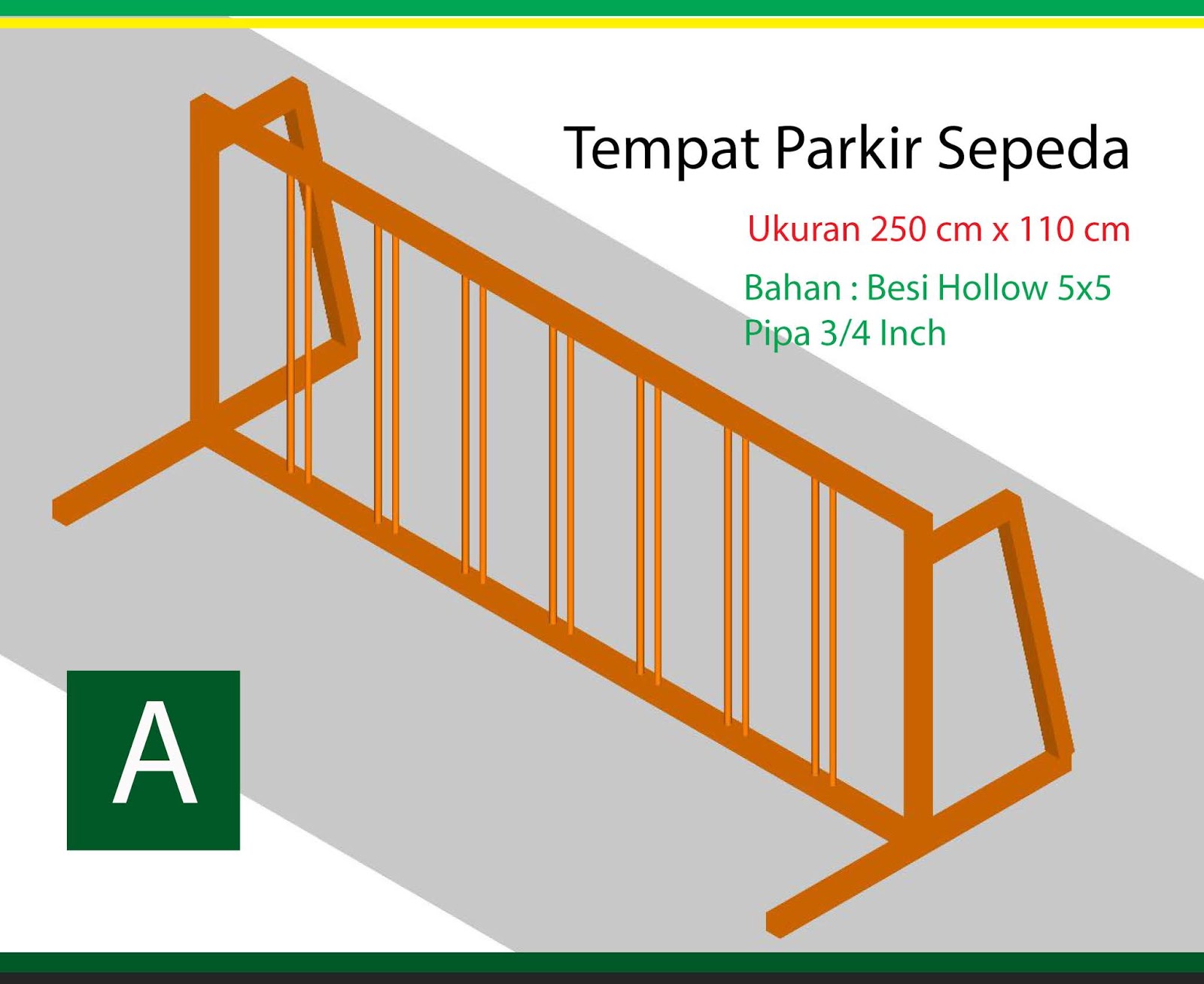 TERIMA PESANAN PEMBUATAN TEMPAT PARKIR SEPEDA 2012