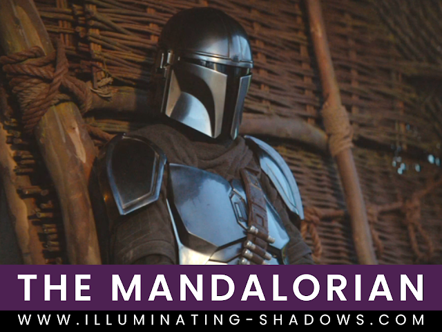 The Mandalorian - Season 1 - Chapter 4 - Photo of the Mandalorian leaning against a house