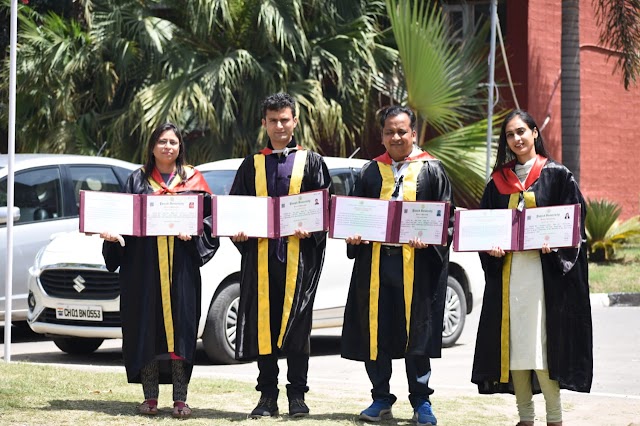 68th Annual Convocation, Panjab University, Chandigarh