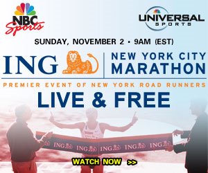 UniversalSports broadcast of the New York Marathon