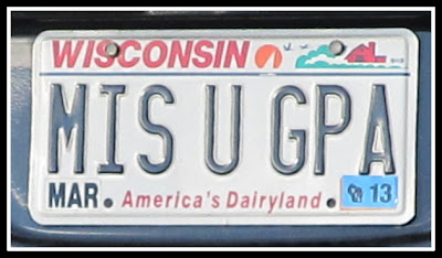 photo of: License Plate MIS U GPA