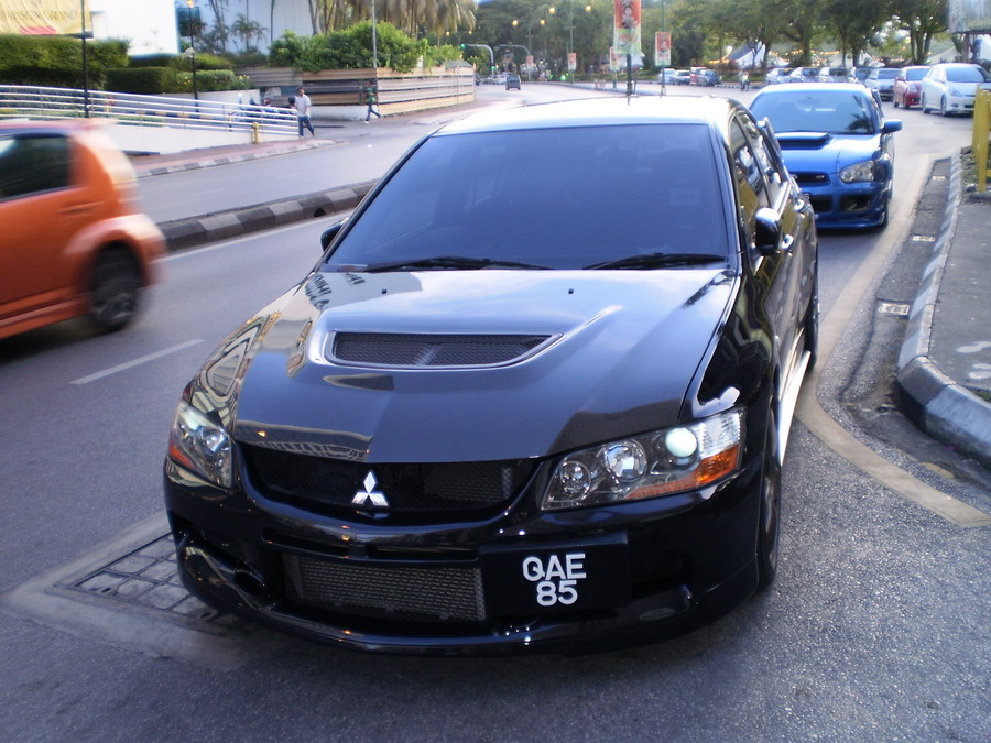 Mitsubishi Lancer Evolution IX spotted in Kuching Sarawak