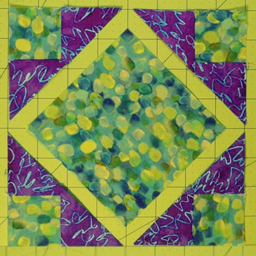 Make an Art Square Quilt Block - Free Pattern & Tutorial