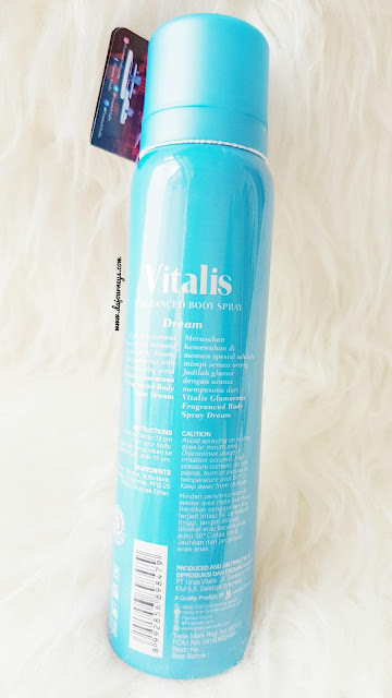 Vitalis Fragranced Body Spray Glamorous