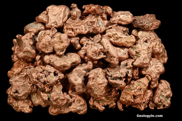 Copper Nuggets from Michigan