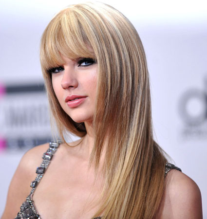 Taylor Swift Straight Hair