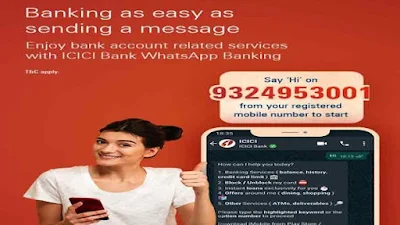 ICICI Bank launches banking services on WhatsApp | ICICI Bank in Social Media