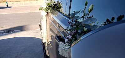 Decoración de coche para la boda - Deco Flor Puzol