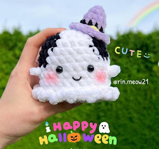 PATRON GRATIS FANTASMA AMIGURUMI 54613