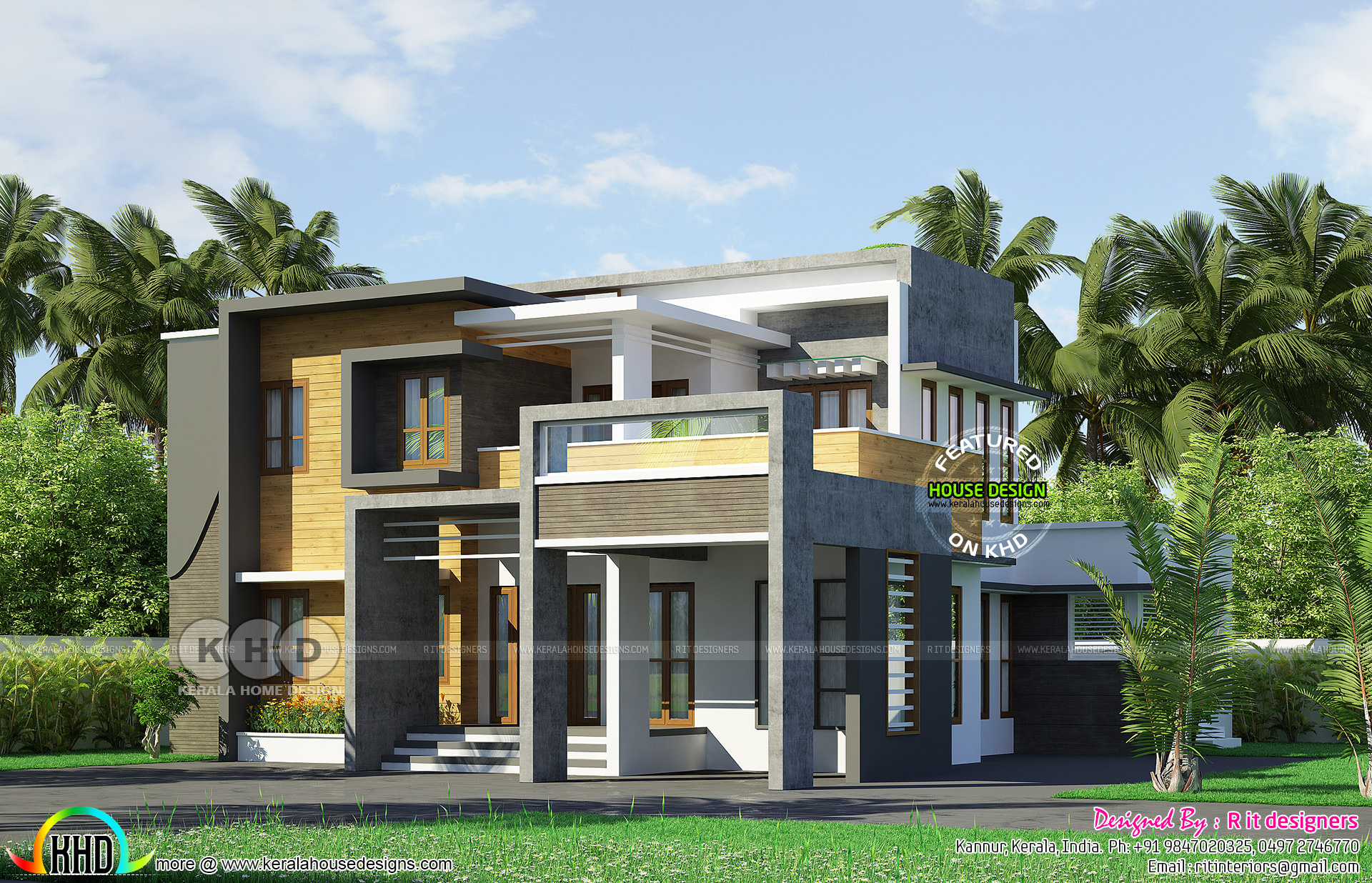 Kerala home design  and floor plans