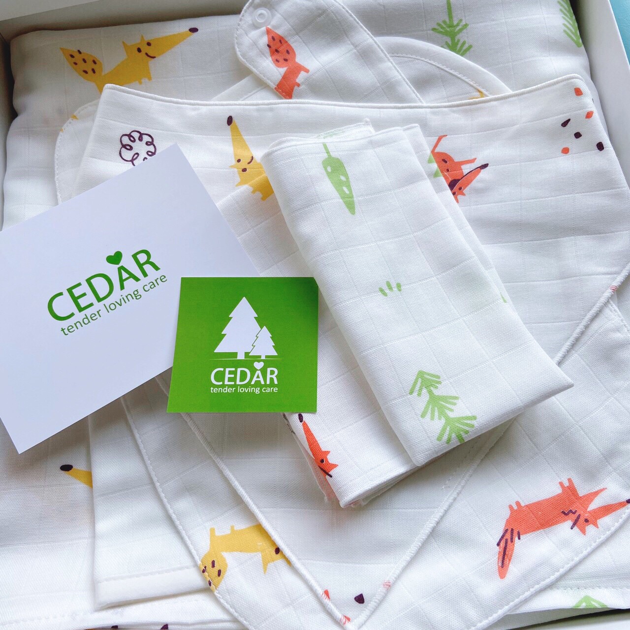 生活開箱│Cedar - 頂級舒棉新生兒祝賀禮盒│親子育兒好物推薦