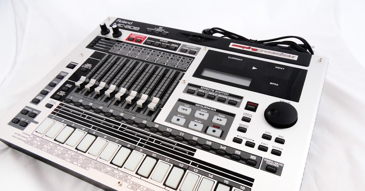 MATRIXSYNTH: Roland MC-808 Sampling Groovebox