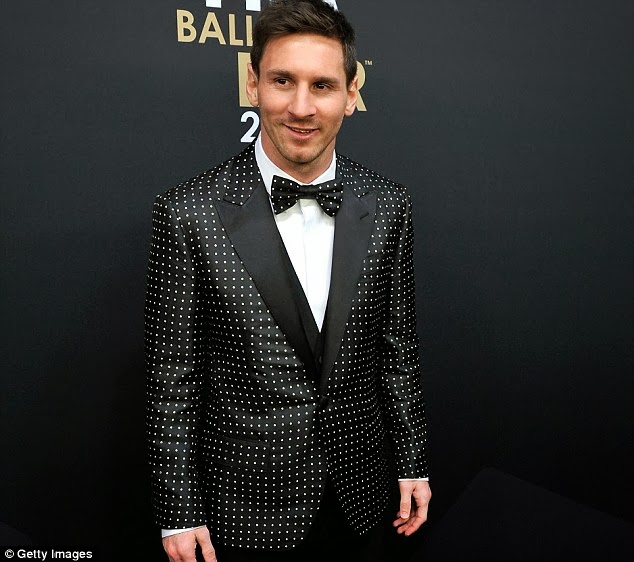 Fashion has got everything to do with it!!!: The Mess in Messi's Suit