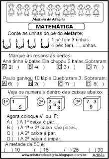 Matemática ensino fundamental 1