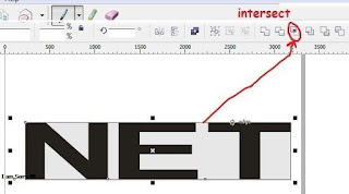Cara Gampang Membuat Logo NET TV dengan CorelDraw