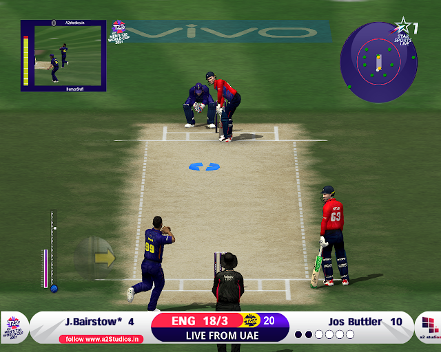 A2 Studios ICC T20 World Cup 2021 Patch for EA Cricket 07