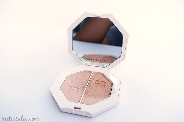 fenty beauty, fenty beauty review, fenty beauty pro filt'r foundation review, fenty beauty shade 250, fenty beauty warm peach foundation, fenty beauty killawatt freestyle highlighter review, fenty beauty mean money and hu$tla baby review and swatches